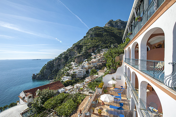 Il Gabbiano Hotel Positano - Our Terrace